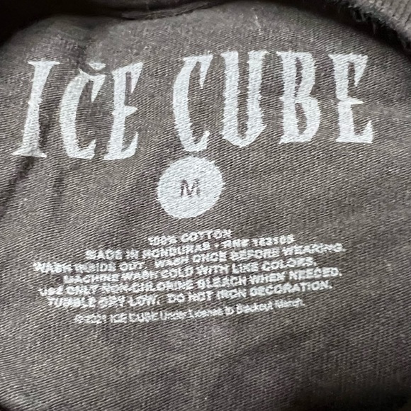 NWOT Ice Cube Death Certificate Album 20th Anniv Graphic L/S T-Shirt Unisex M - Picture 7 of 7